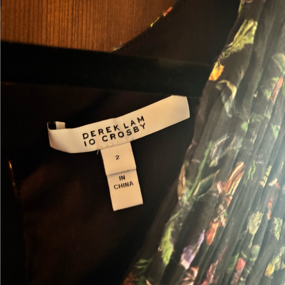 Derek Lam Floral Mini Dress - Picture 5 of 5